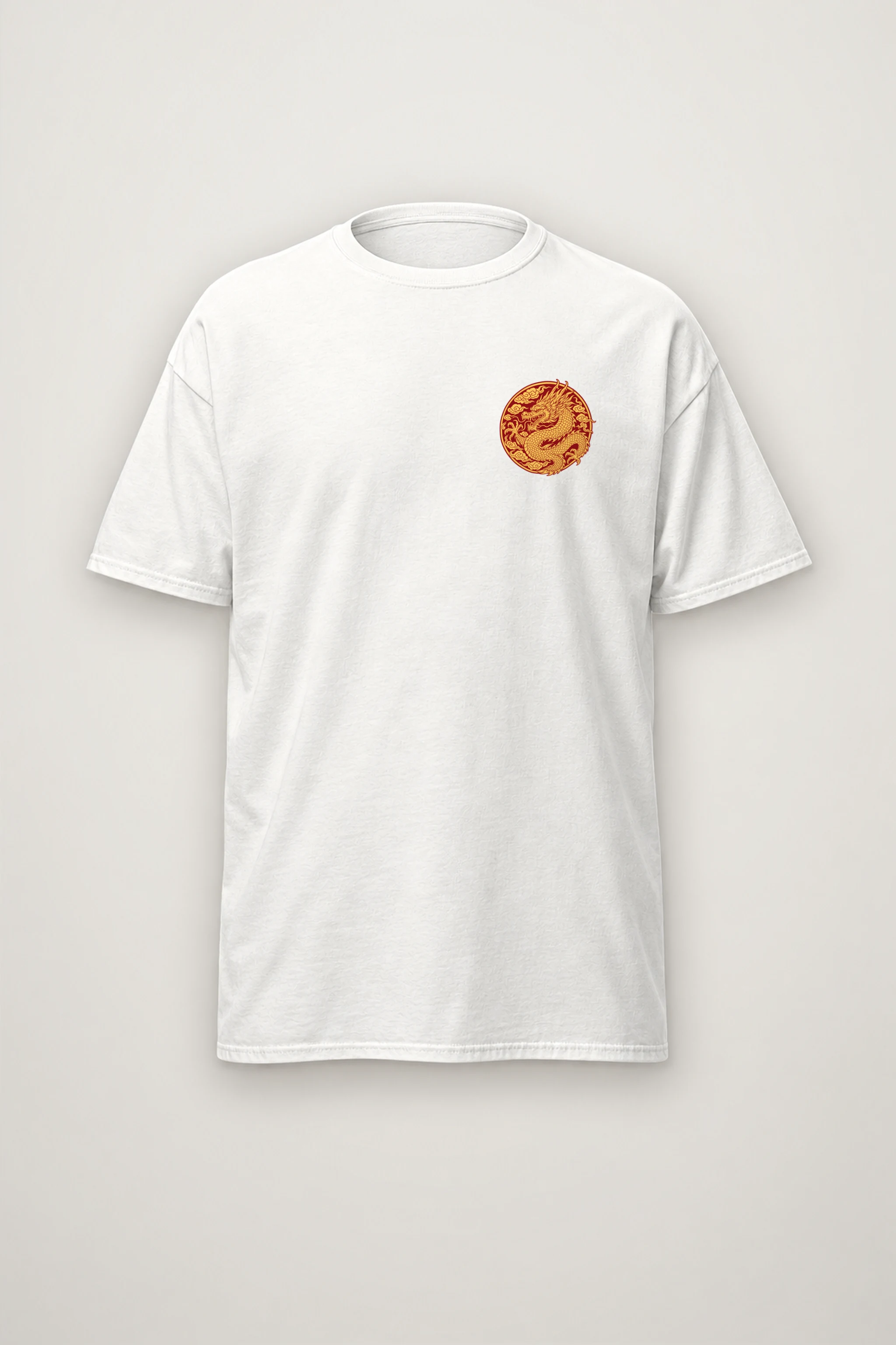 "Imperial Dragon Robe" Heavyweight Unisex Crewneck T-shirt