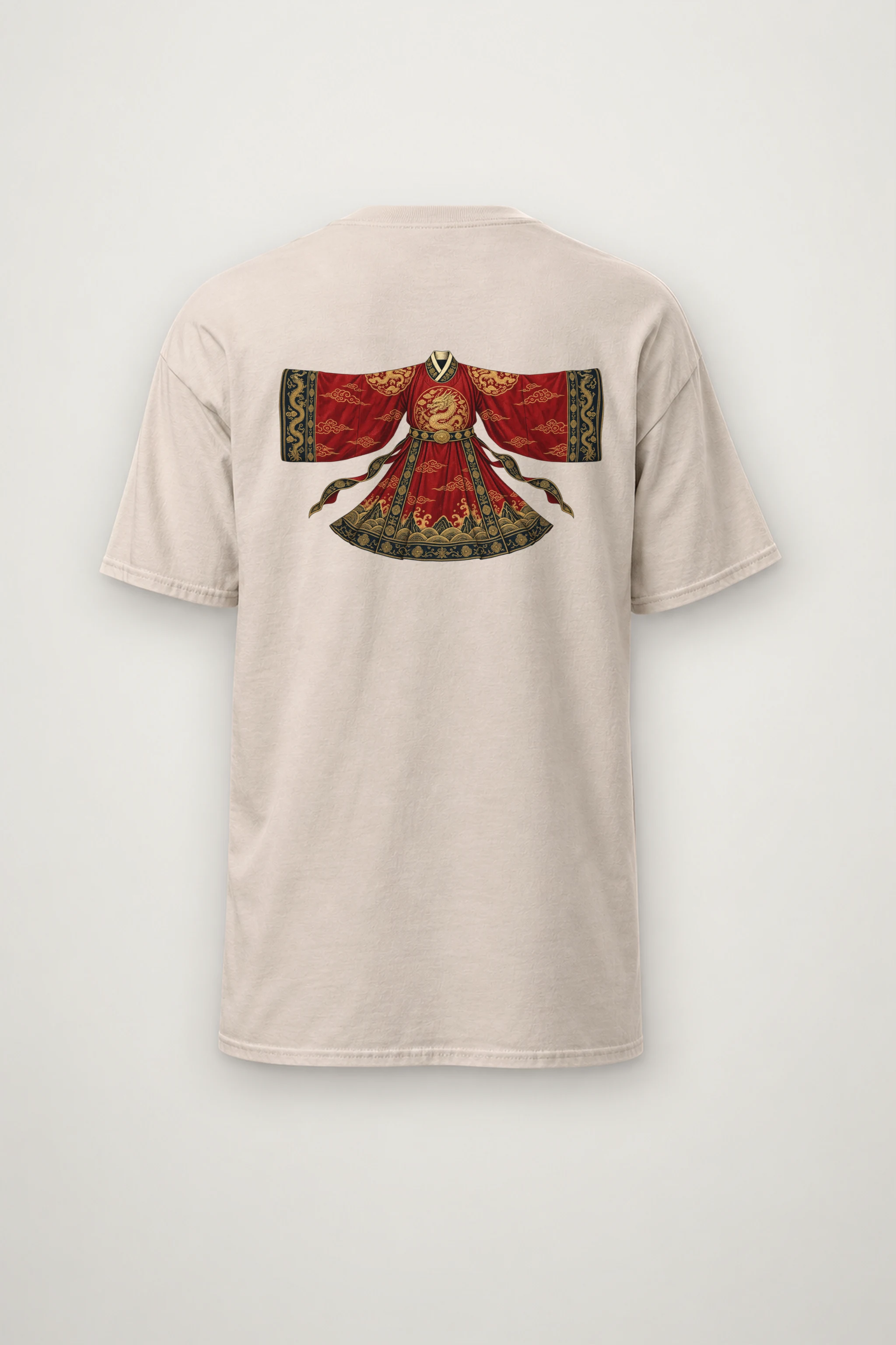 "Imperial Dragon Robe" Heavyweight Unisex Crewneck T-shirt