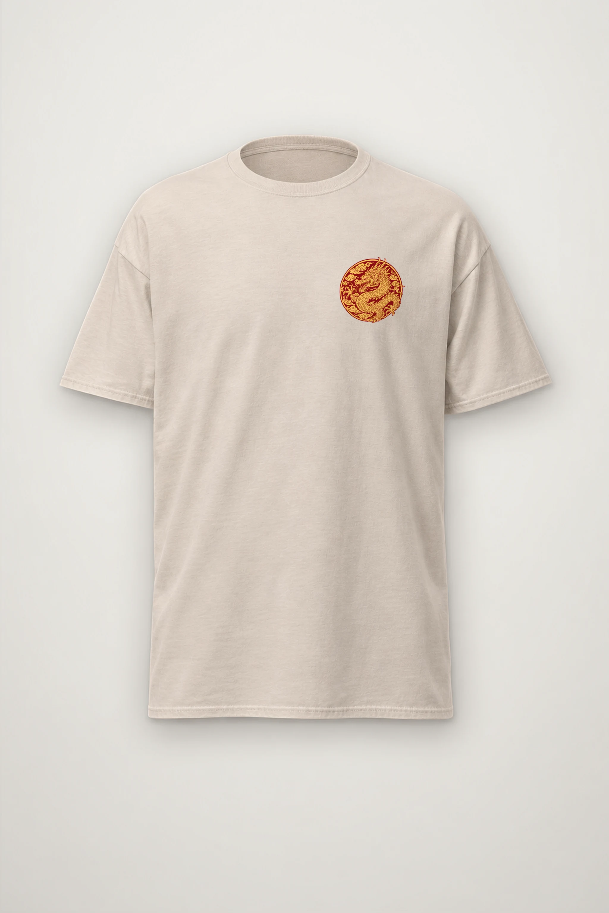 "Imperial Dragon Robe" Heavyweight Unisex Crewneck T-shirt