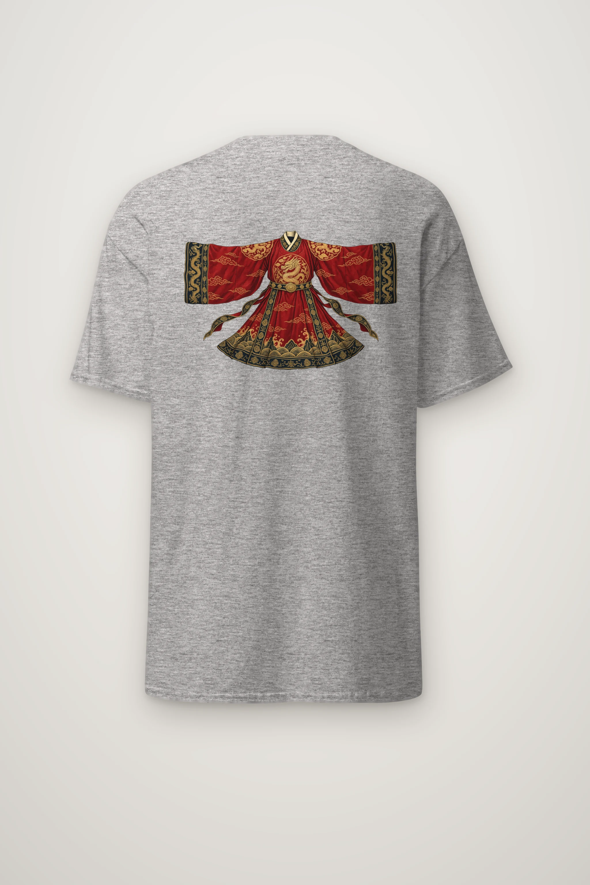 "Imperial Dragon Robe" Heavyweight Unisex Crewneck T-shirt