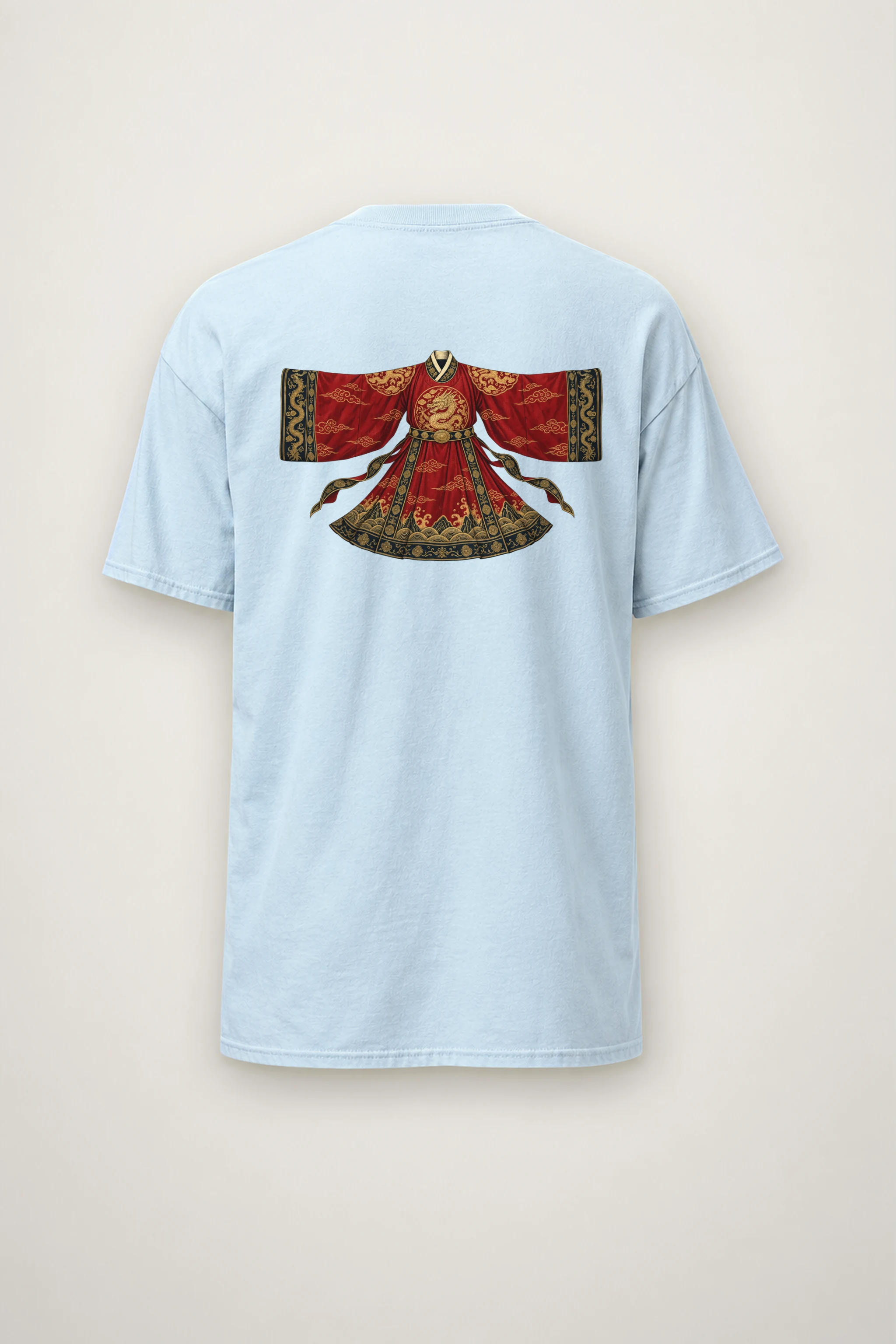 "Imperial Dragon Robe" Heavyweight Unisex Crewneck T-shirt