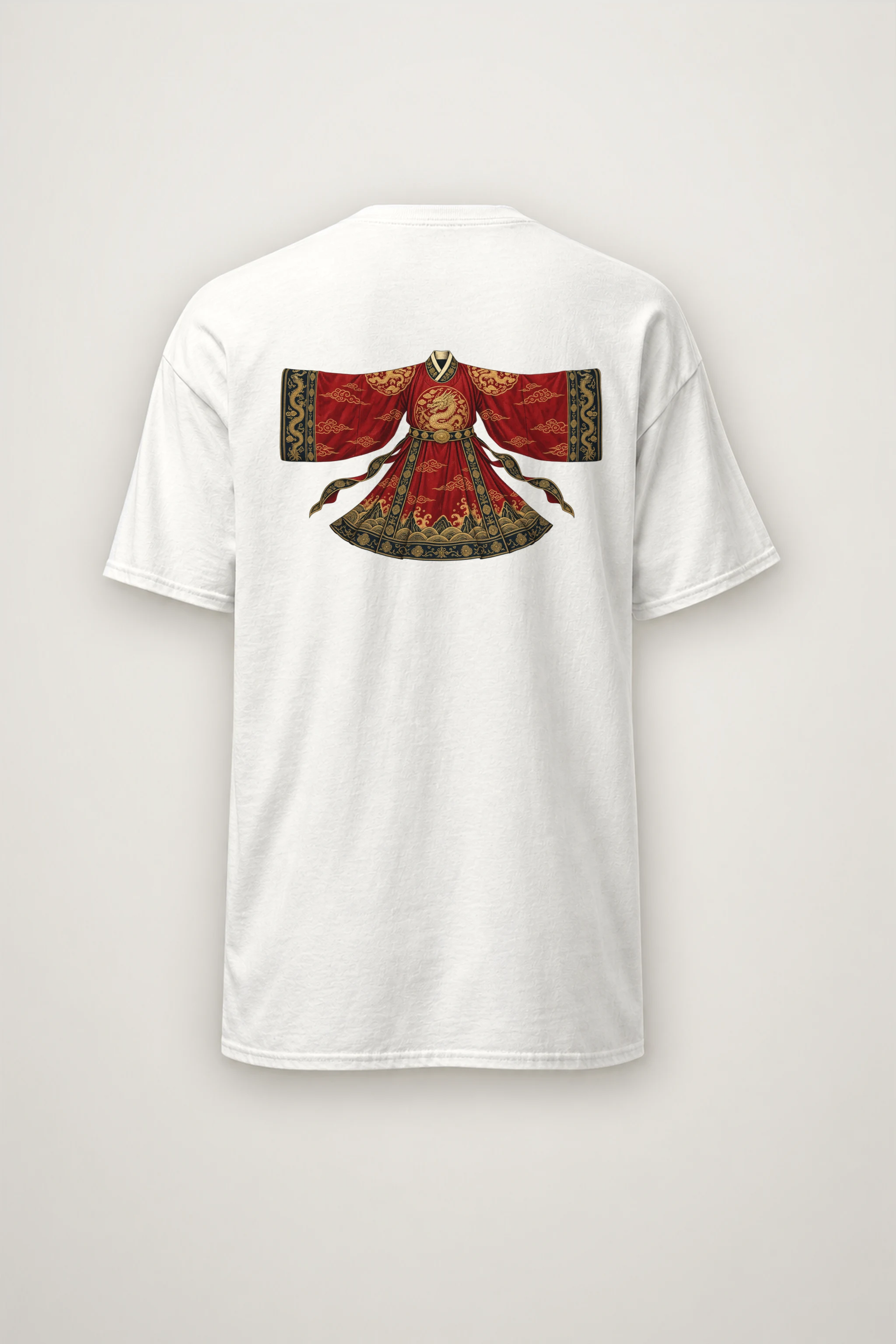 "Imperial Dragon Robe" Heavyweight Unisex Crewneck T-shirt