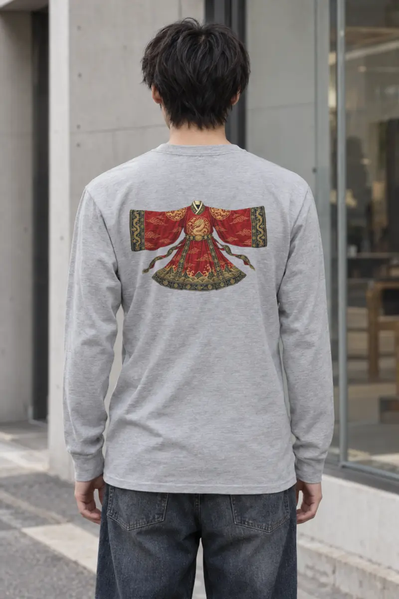 "Imperial Dragon Robe" Unisex Longsleeve T-shirt