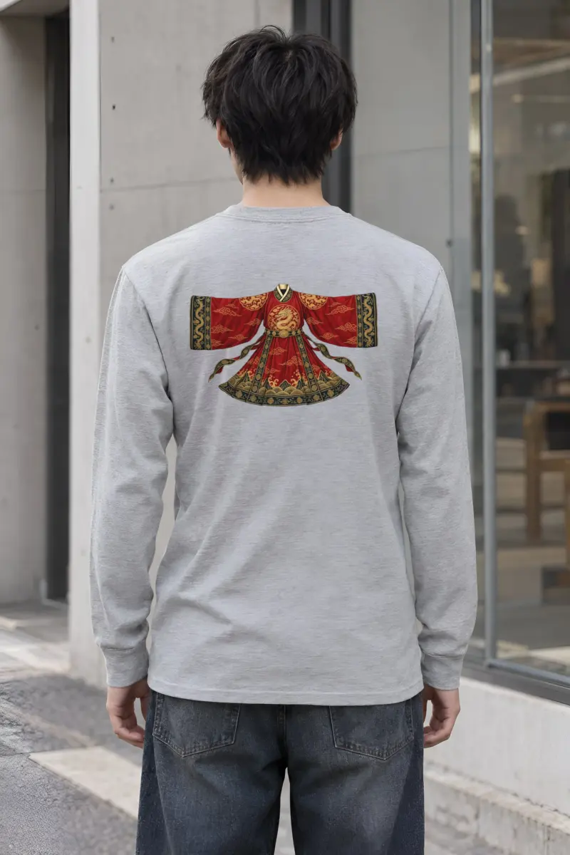 "Imperial Dragon Robe" Unisex Longsleeve T-shirt