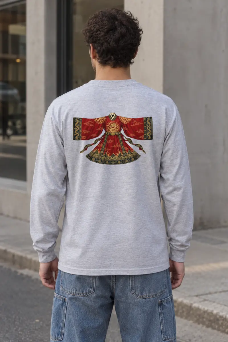 "Imperial Dragon Robe" Unisex Longsleeve T-shirt