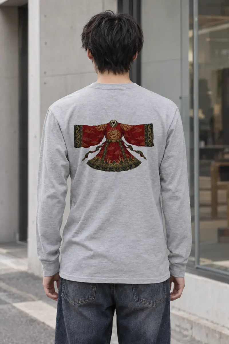 "Imperial Dragon Robe" Unisex Longsleeve T-shirt