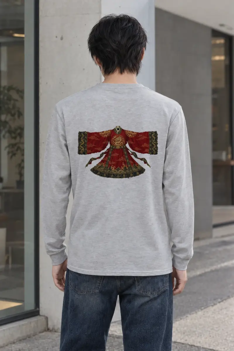 "Imperial Dragon Robe" Unisex Longsleeve T-shirt | Gildan 2400