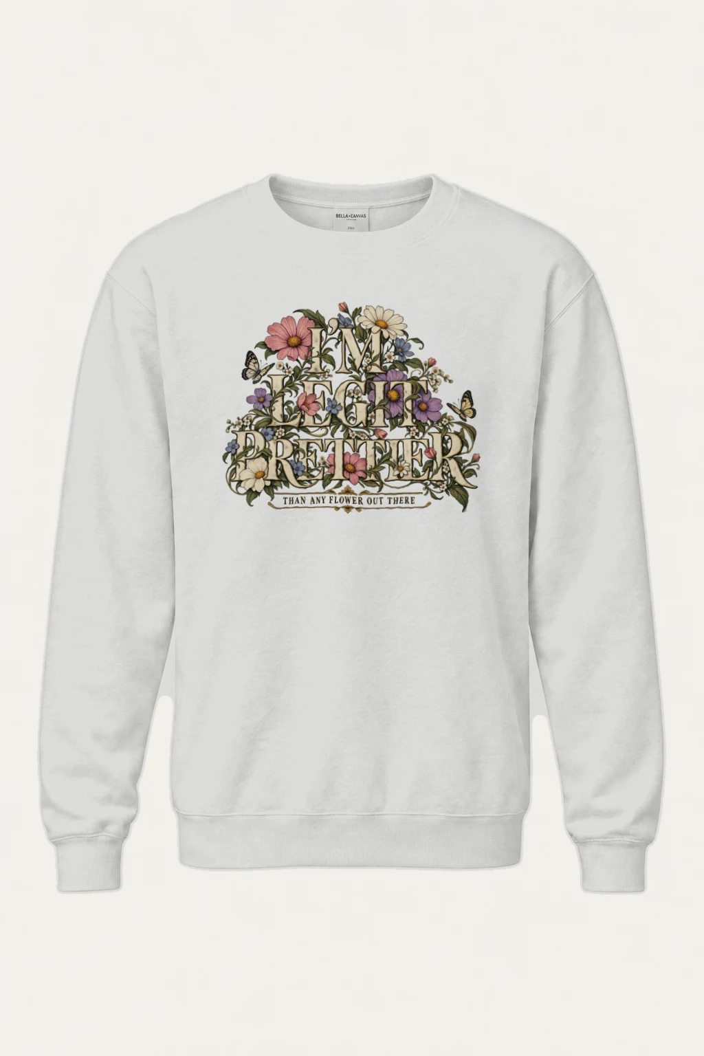 "In Bloom Better" Heavy Blend Unisex Crewneck Sweatshirt | Gildan 18000