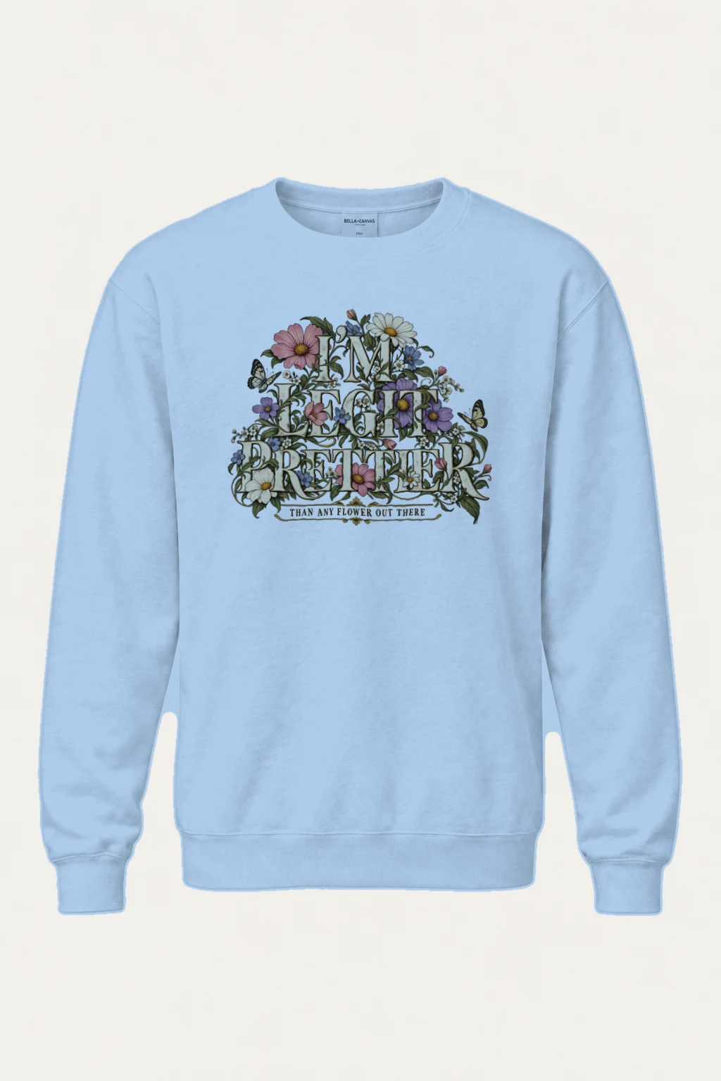 "In Bloom Better" Heavy Blend Unisex Crewneck Sweatshirt | Gildan 18000