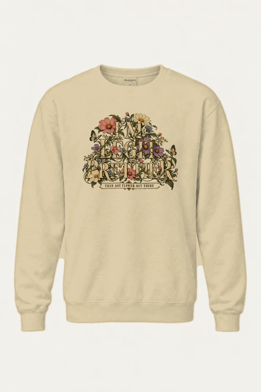 "In Bloom Better" Heavy Blend Unisex Crewneck Sweatshirt | Gildan 18000