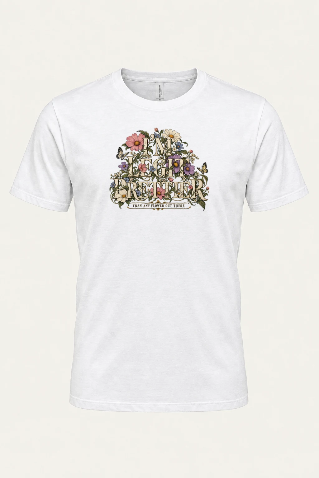 "In Bloom" Heavyweight Unisex Crewneck T-shirt | Gildan 5000