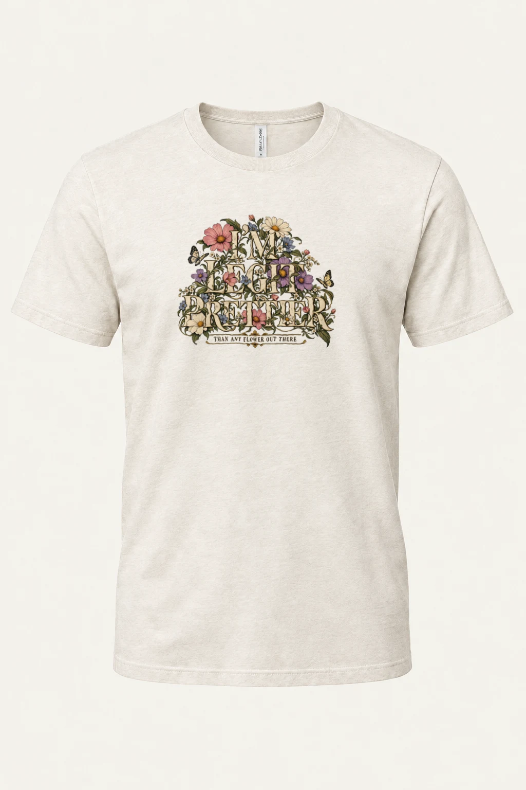 "In Bloom" Heavyweight Unisex Crewneck T-shirt | Gildan 5000