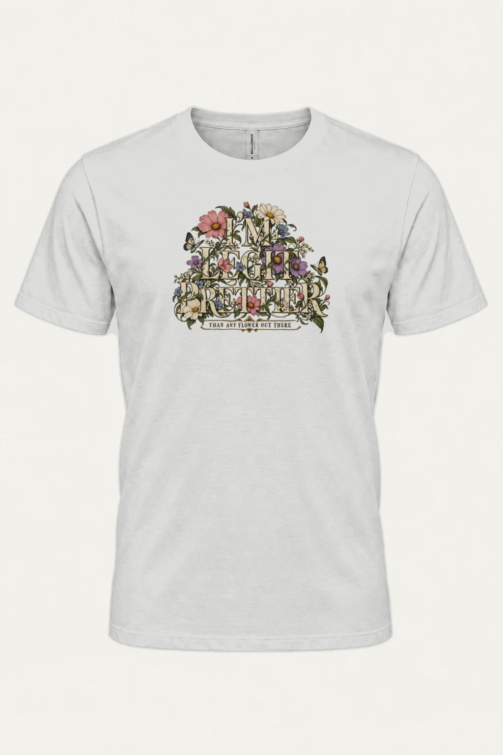 "In Bloom" Heavyweight Unisex Crewneck T-shirt | Gildan 5000