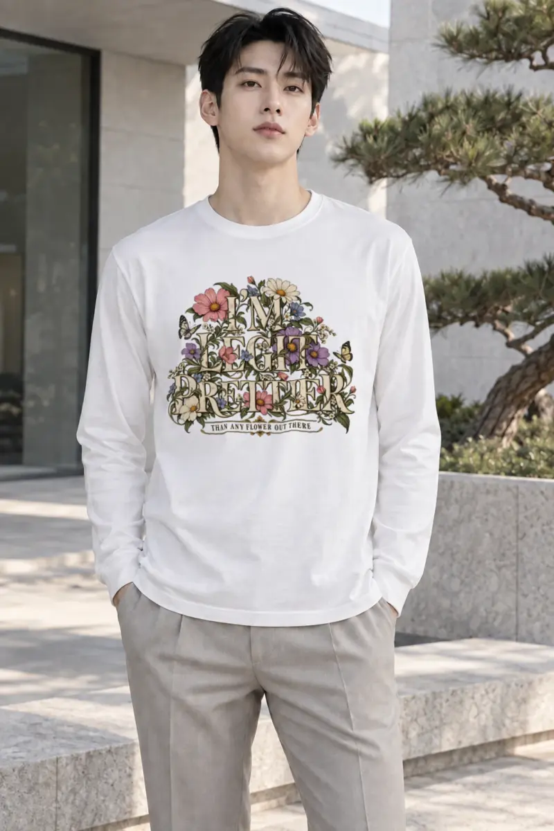 "In Bloom" Unisex Longsleeve T-shirt | Gildan 2400
