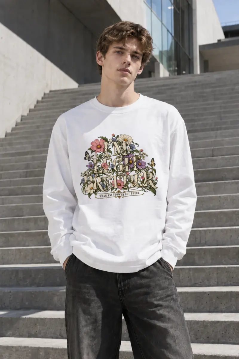 "In Bloom" Unisex Longsleeve T-shirt | Gildan 2400