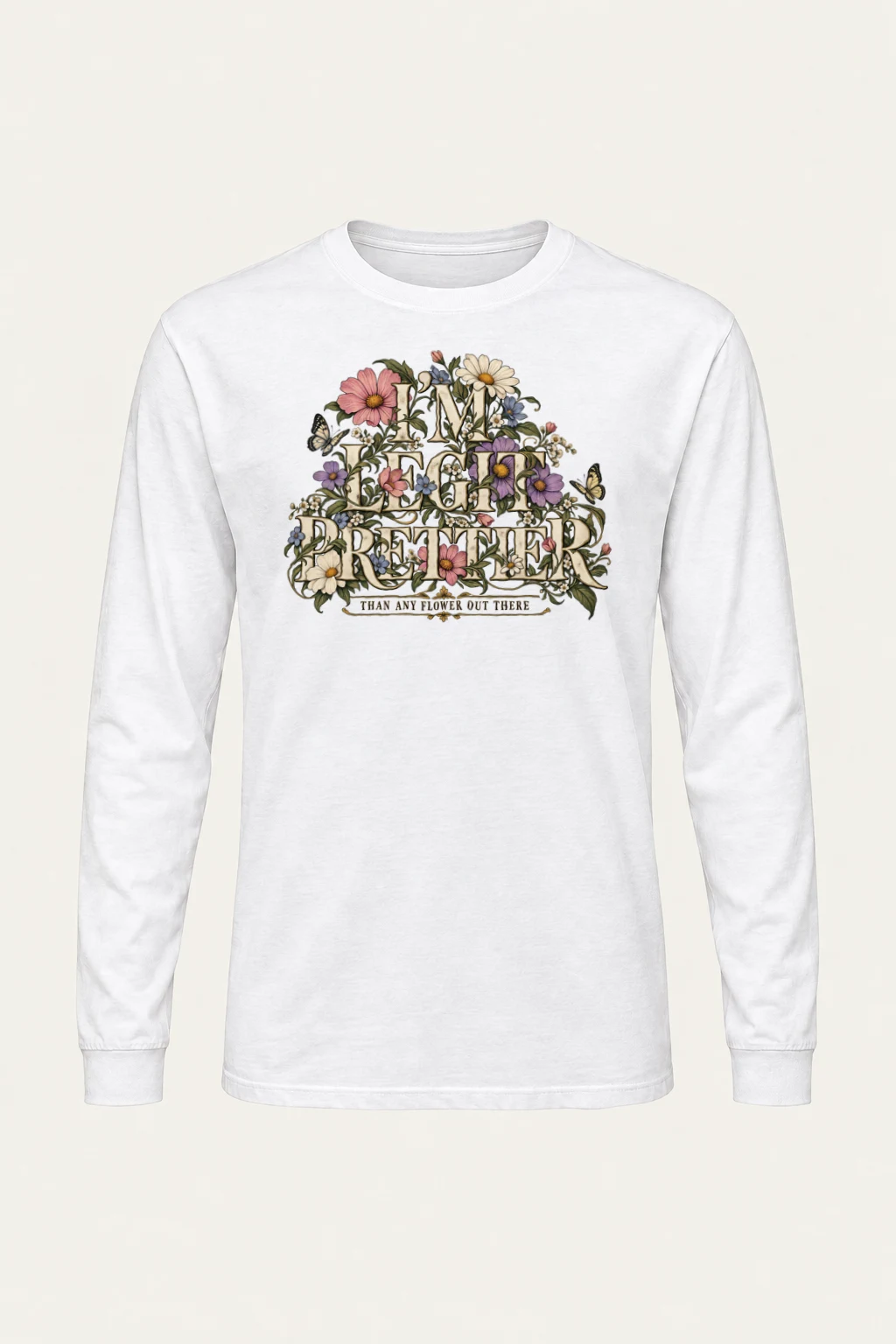 "In Bloom" Unisex Longsleeve T-shirt | Gildan 2400