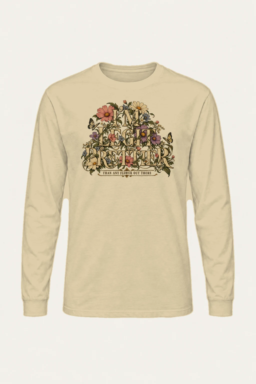 "In Bloom" Unisex Longsleeve T-shirt | Gildan 2400