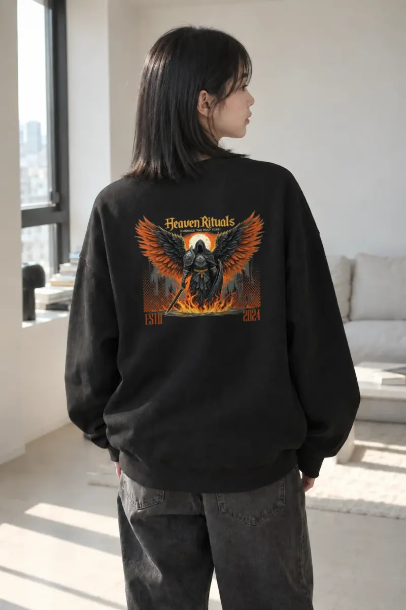 "Incantation Hell" Heavy Blend Unisex Crewneck Sweatshirt | Gildan 18000