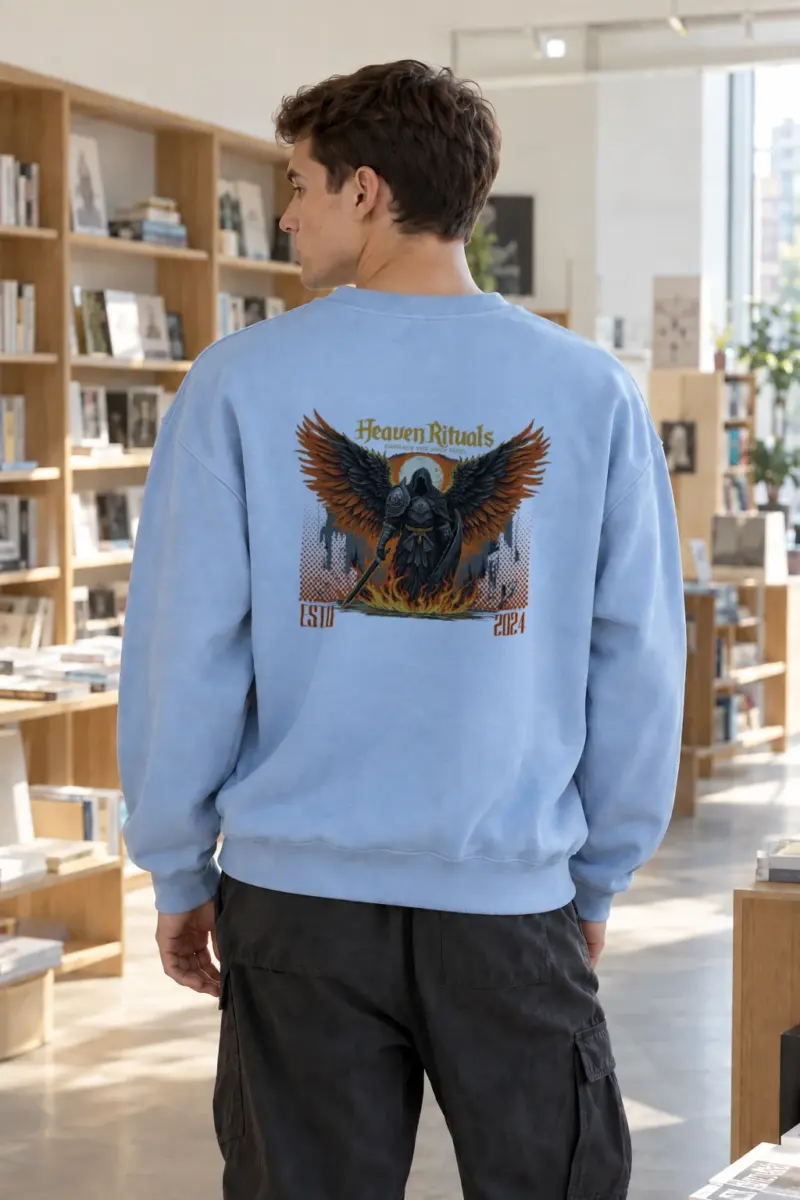 “Incantation Hell” Heavy Blend Unisex Crewneck Sweatshirt | Gildan 18000
