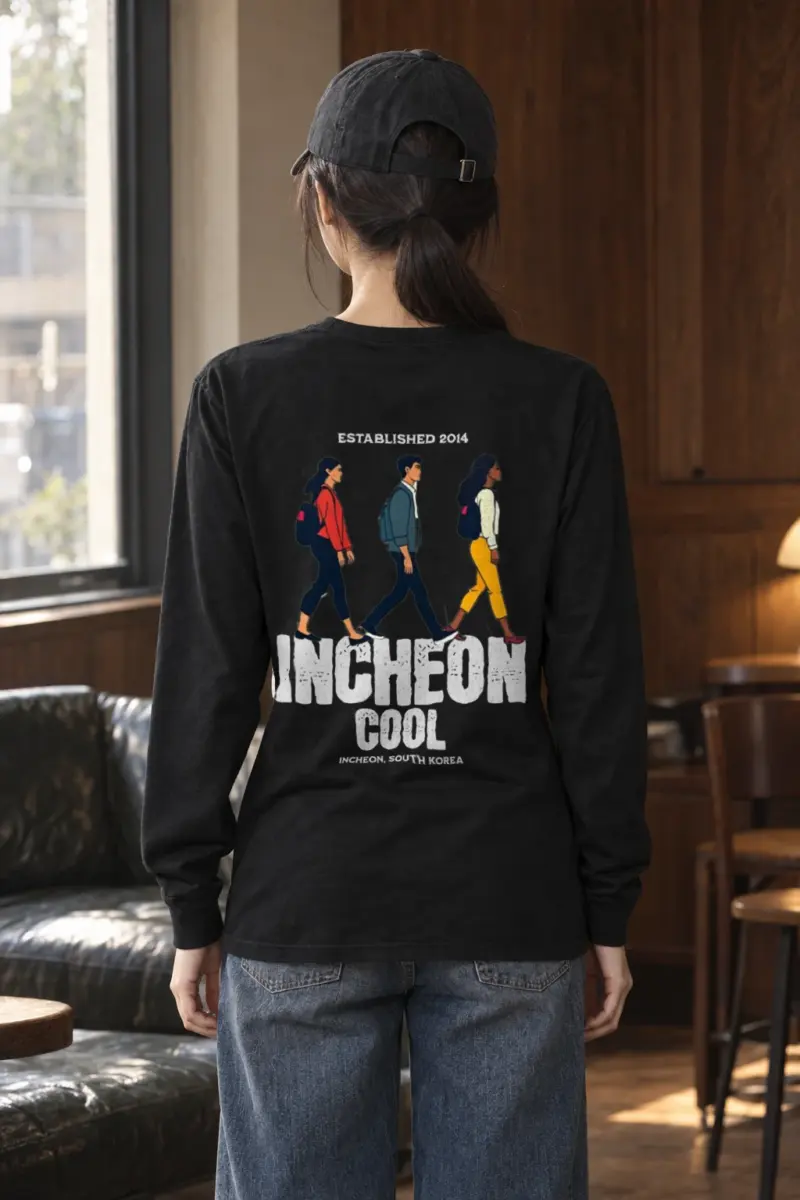 "Incheon Cool" Unisex Longsleeve T-shirt