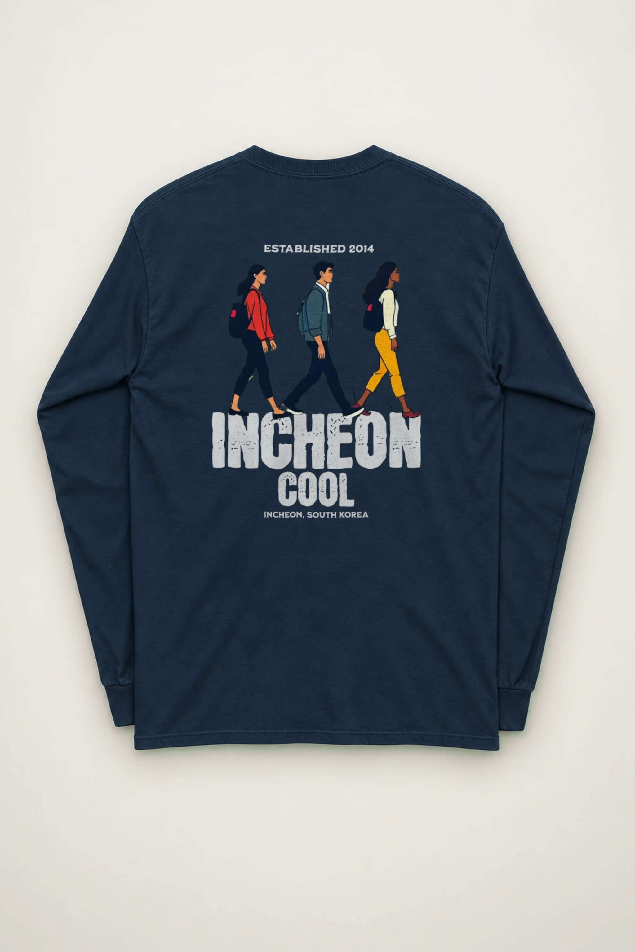 "Incheon Cool" Unisex Longsleeve T-shirt