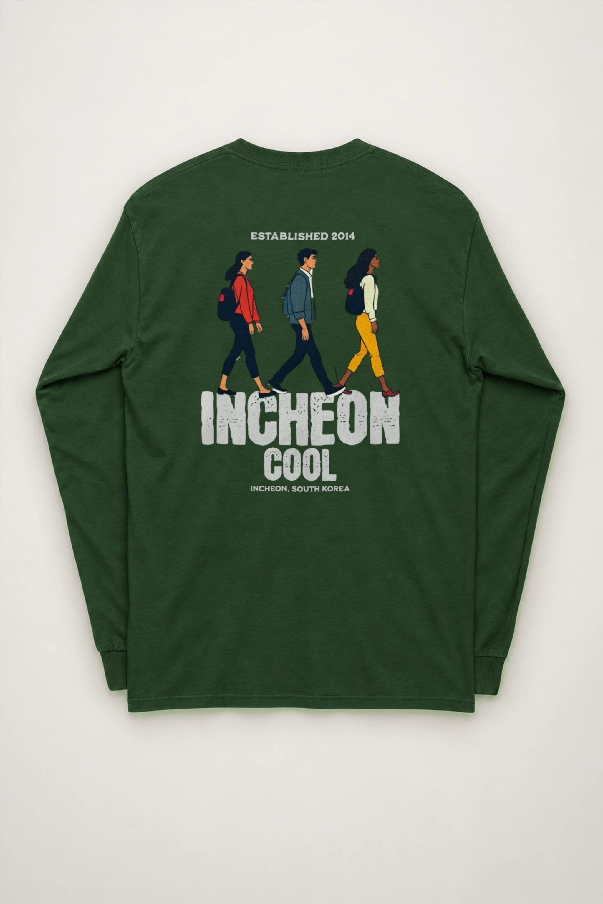 "Incheon Cool" Unisex Longsleeve T-shirt