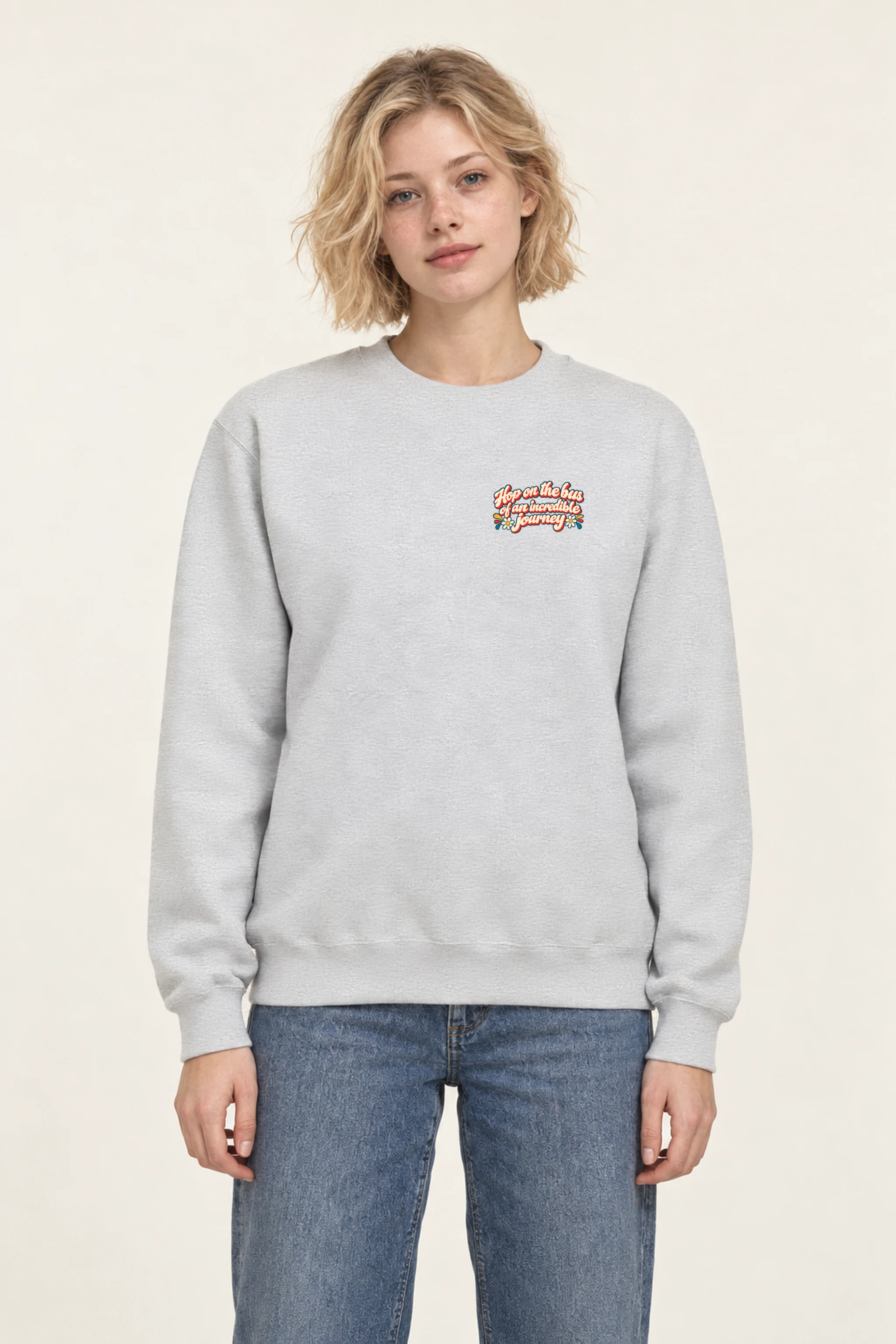 "Incredible Journey Bus" 1 Crewneck Sweatshirt