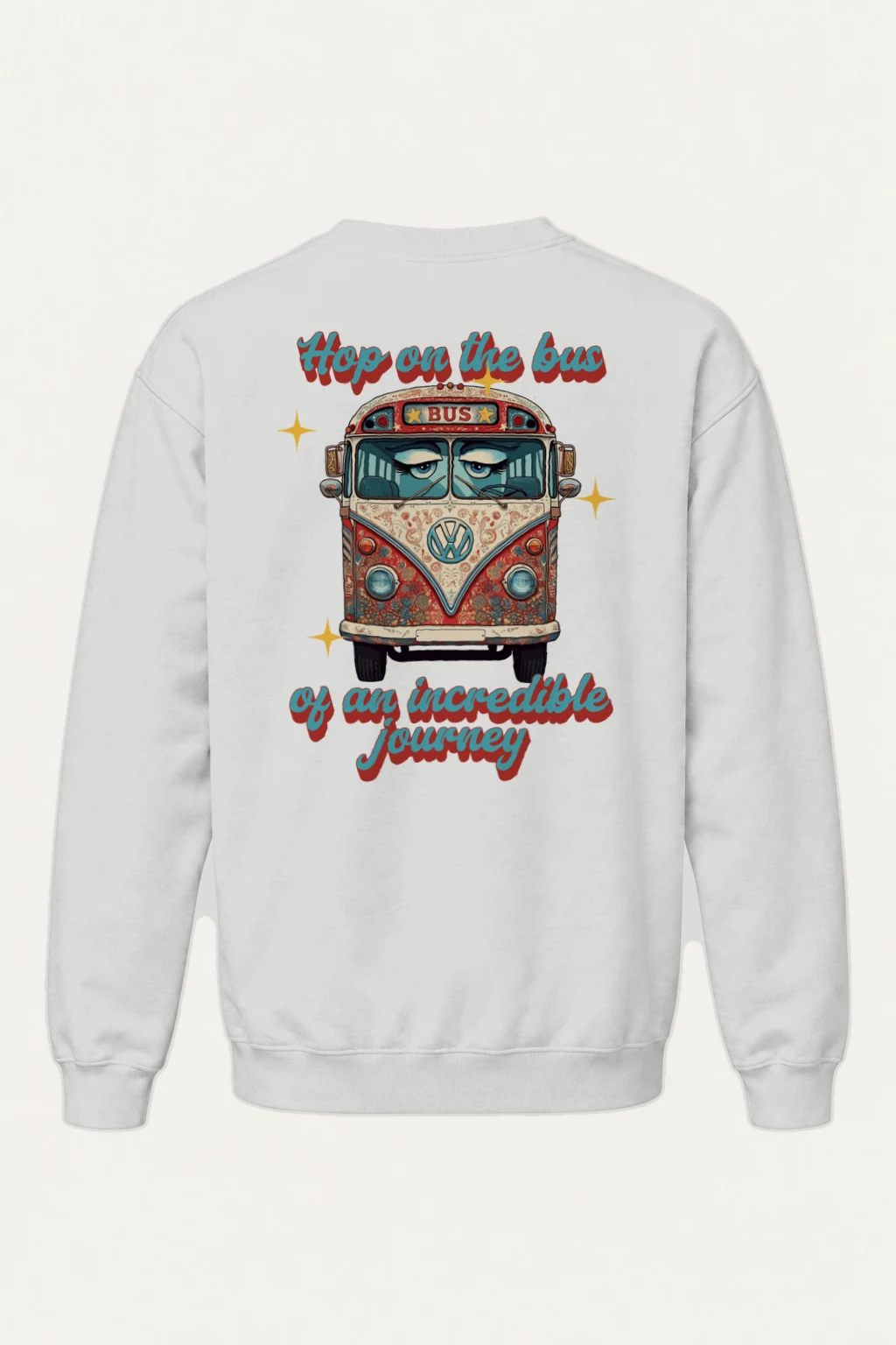 "Incredible Journey" Heavy Blend Unisex Crewneck Sweatshirt | Gildan 18000