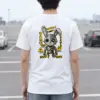 "Industrial Rabbit Warning" Heavyweight Unisex Crewneck T-shirt