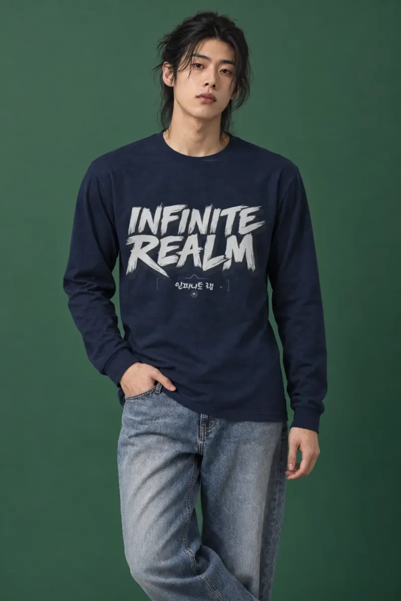 "Infinite Realm" Unisex Longsleeve T-shirt