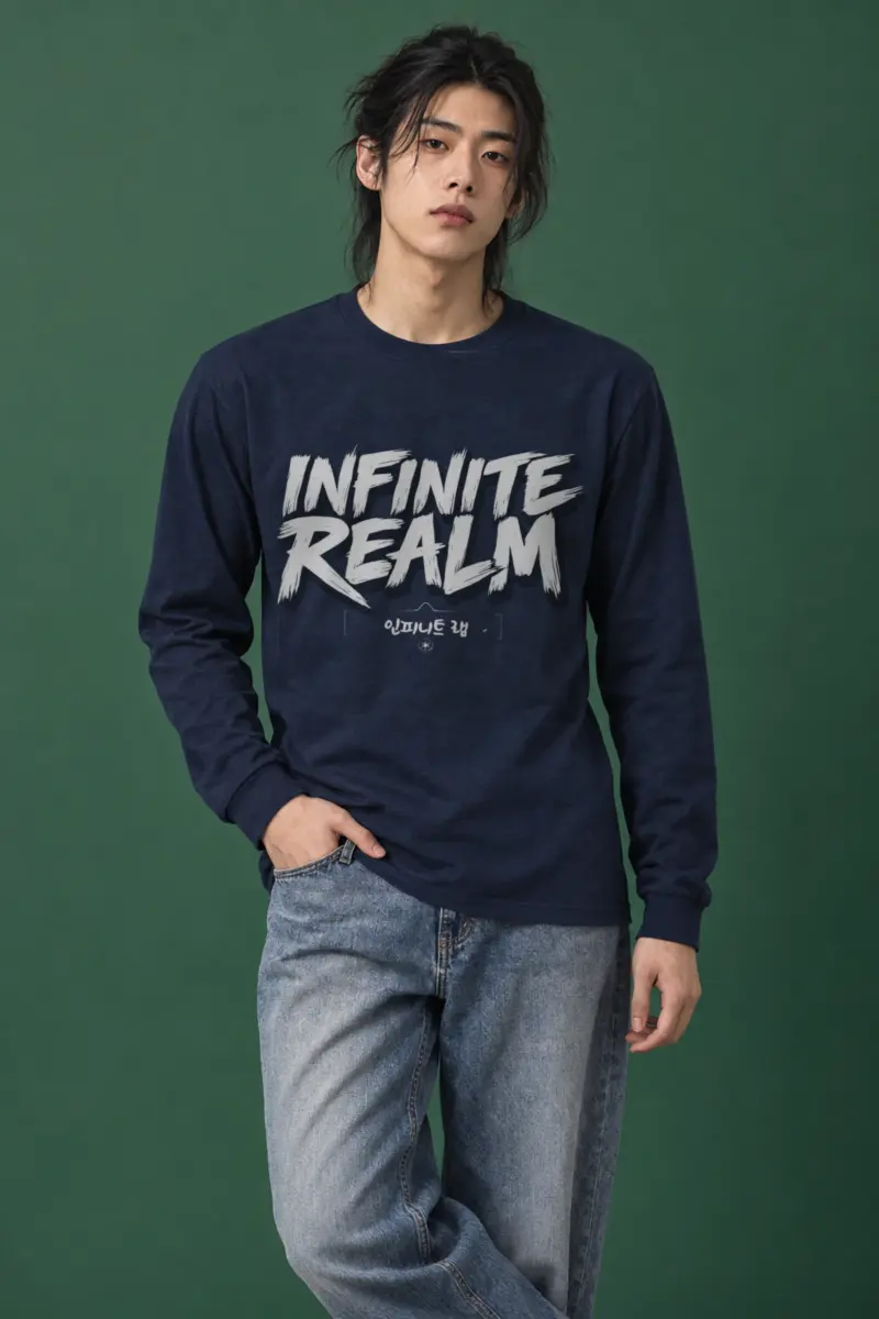 "Infinite Realm" Unisex Longsleeve T-shirt