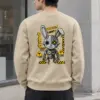 "Inflammable Rabbit" Heavy Blend Unisex Crewneck Sweatshirt