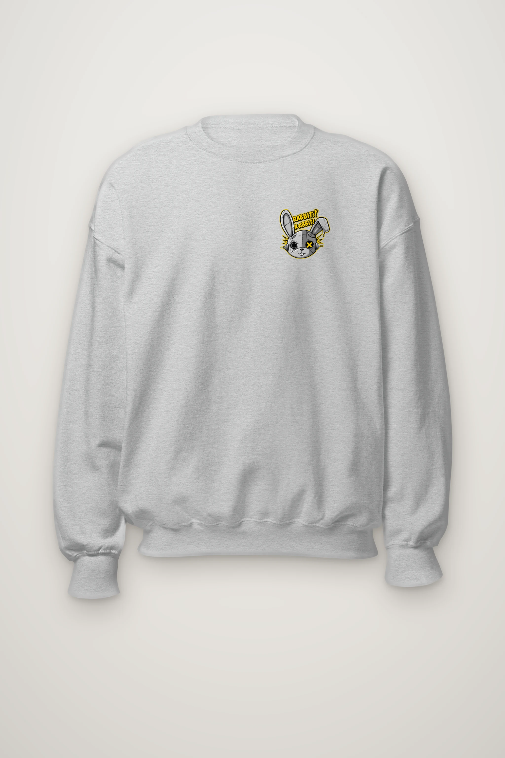 "Inflammable Rabbit" Heavy Blend Unisex Crewneck Sweatshirt