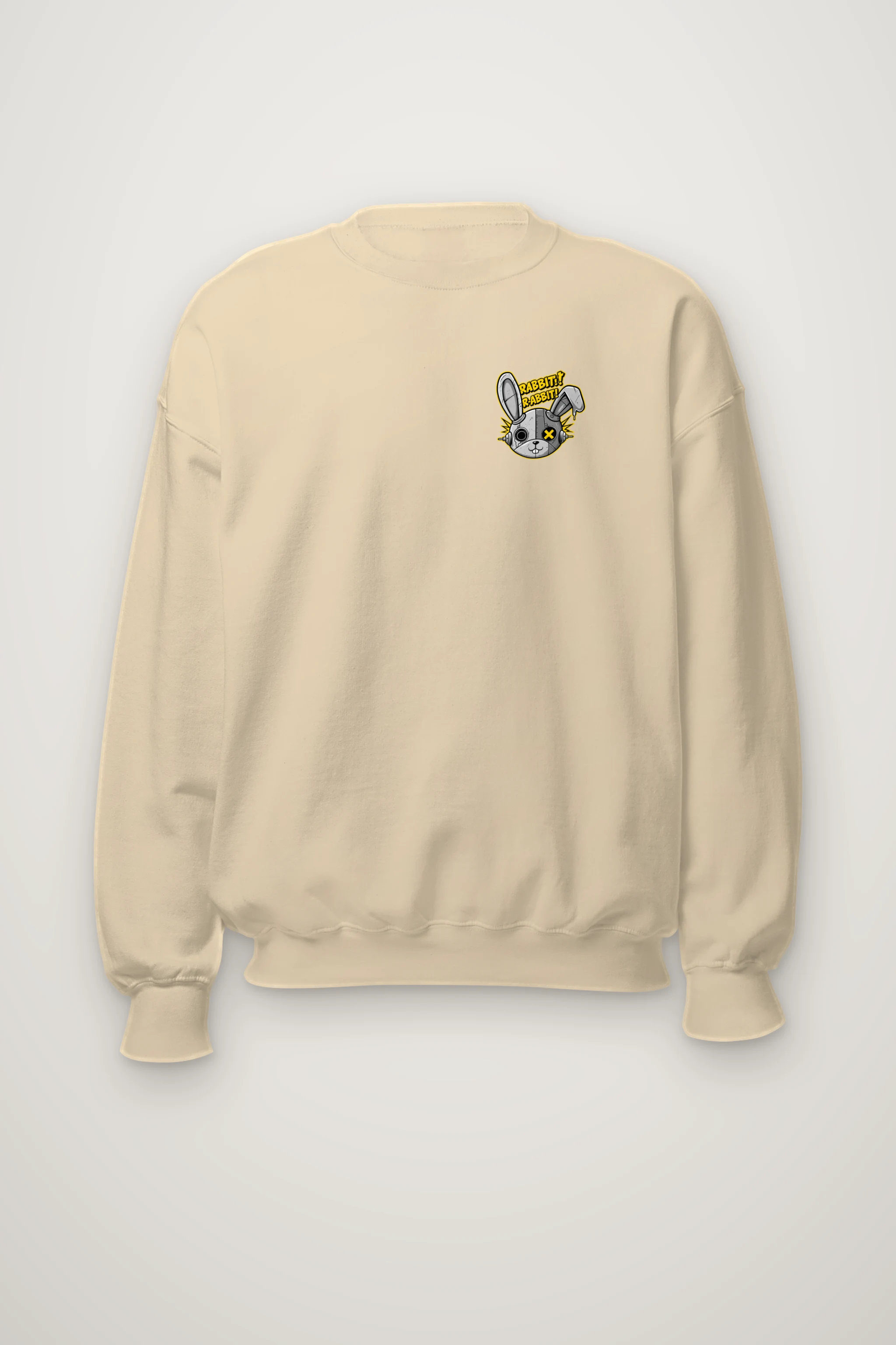 "Inflammable Rabbit" Heavy Blend Unisex Crewneck Sweatshirt