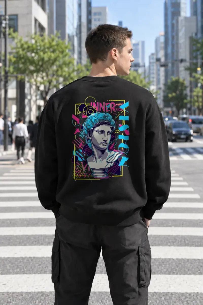 "Inner Vision" Heavy Blend Unisex Crewneck Sweatshirt | Gildan 18000