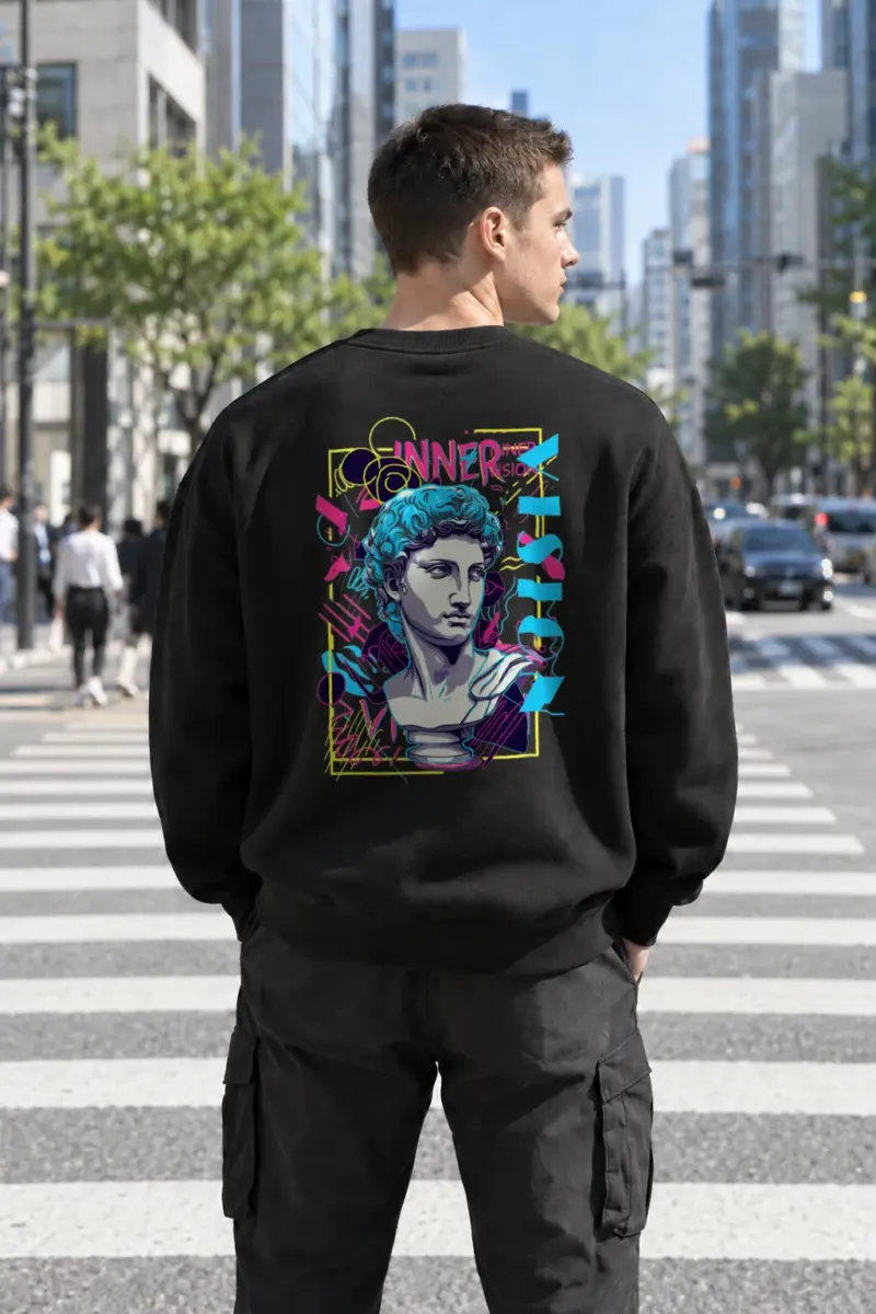 "Inner Vision" Heavy Blend Unisex Crewneck Sweatshirt | Gildan 18000