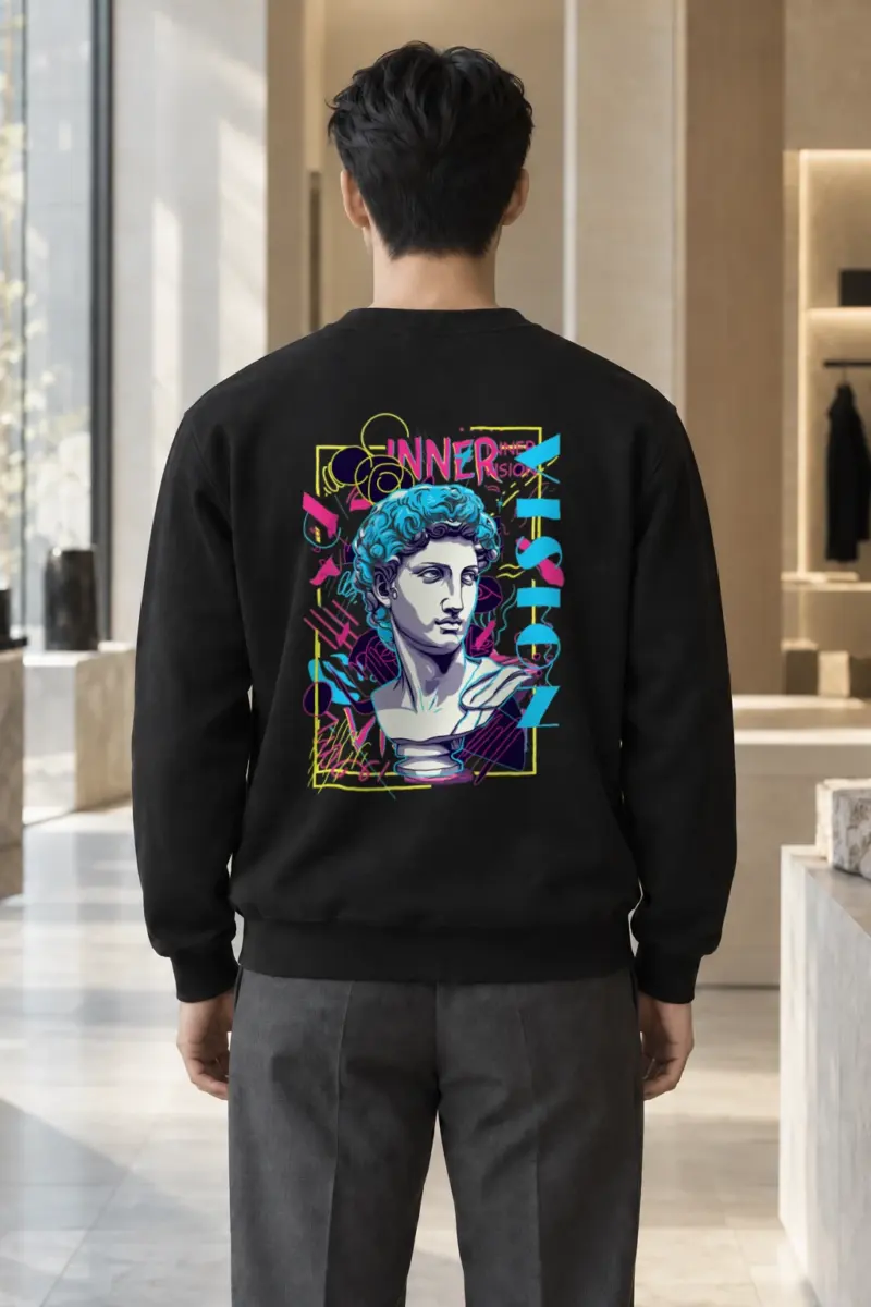 "Inner Vision" Heavy Blend Unisex Crewneck Sweatshirt | Gildan 18000