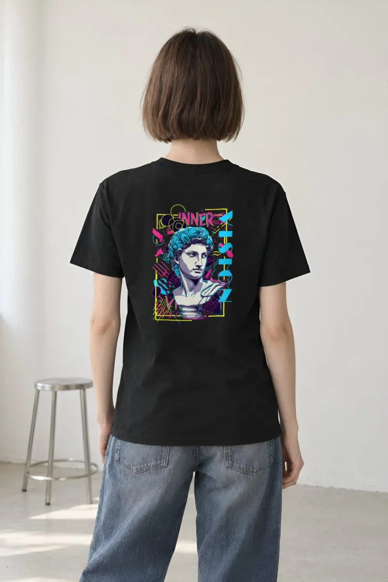 "Inner Vision" Heavyweight Unisex Crewneck T-shirt