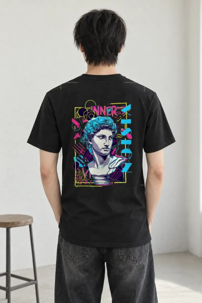 "Inner Vision" Heavyweight Unisex Crewneck T-shirt