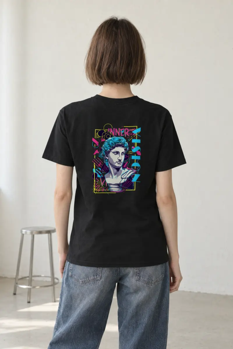 "Inner Vision" Heavyweight Unisex Crewneck T-shirt