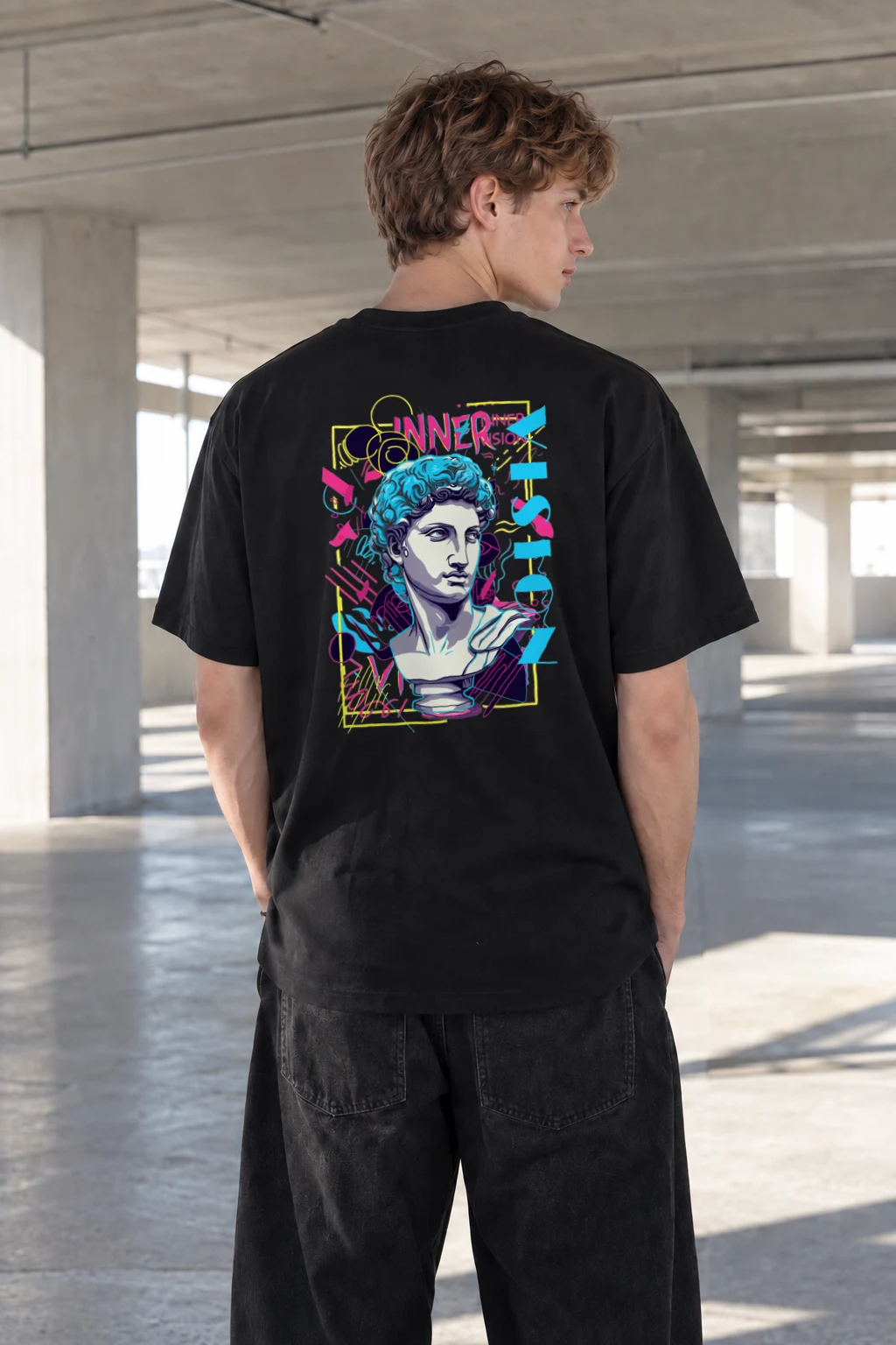 "Inner Vision" Heavyweight Unisex Crewneck T-shirt | Gildan 5000