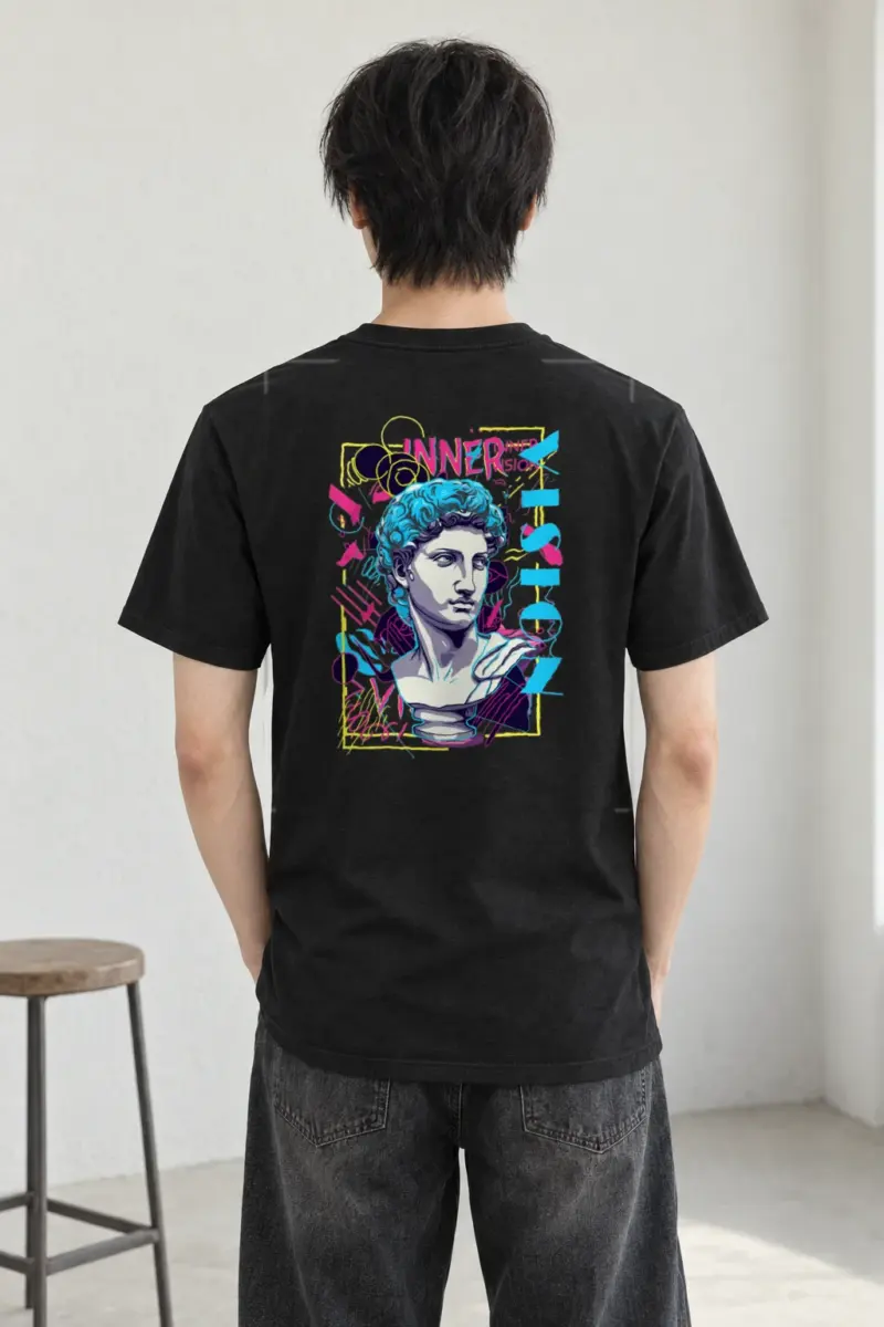 "Inner Vision" Heavyweight Unisex Crewneck T-shirt