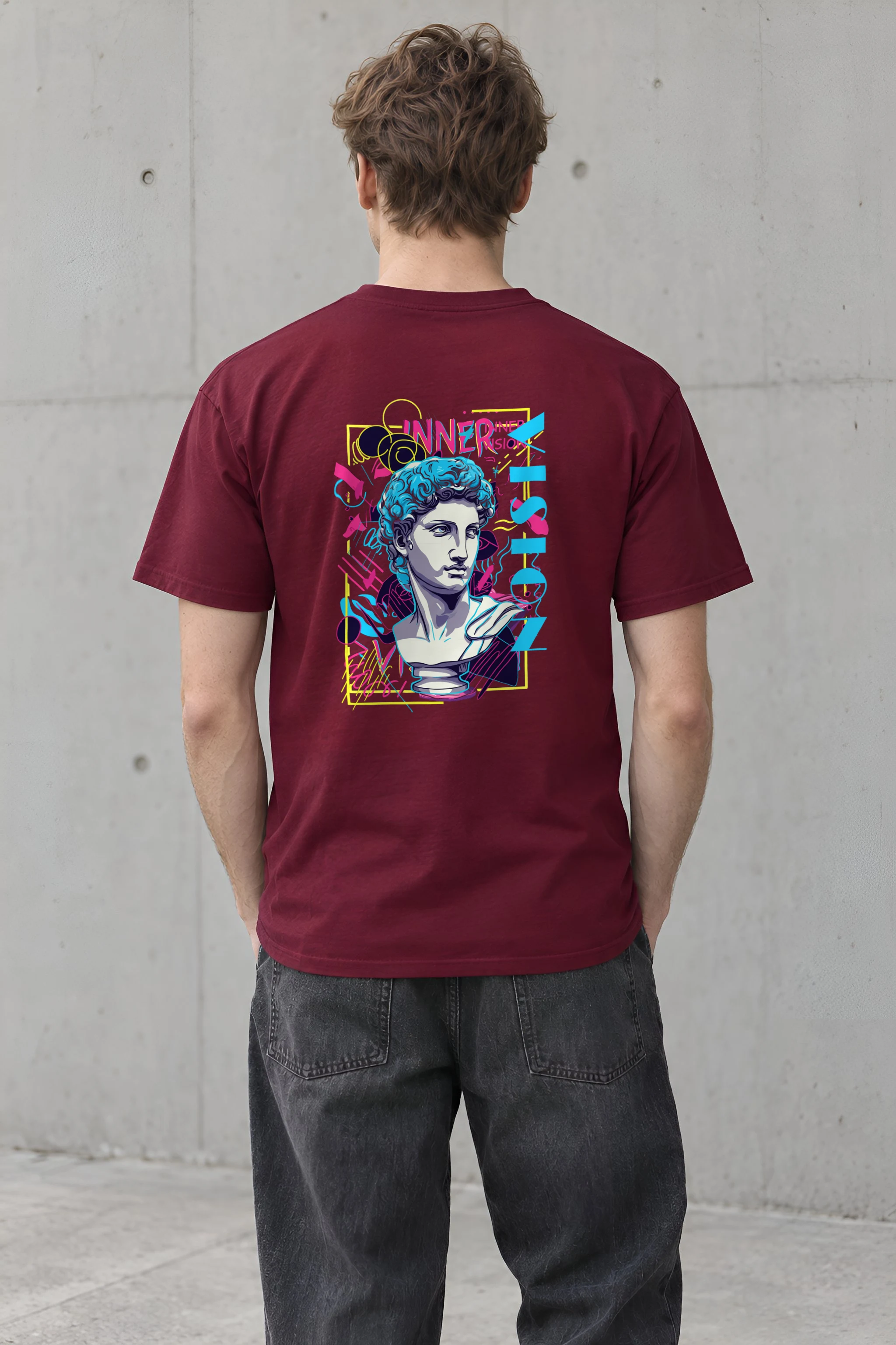 "Inner Vision" Heavyweight Unisex Crewneck T-shirt