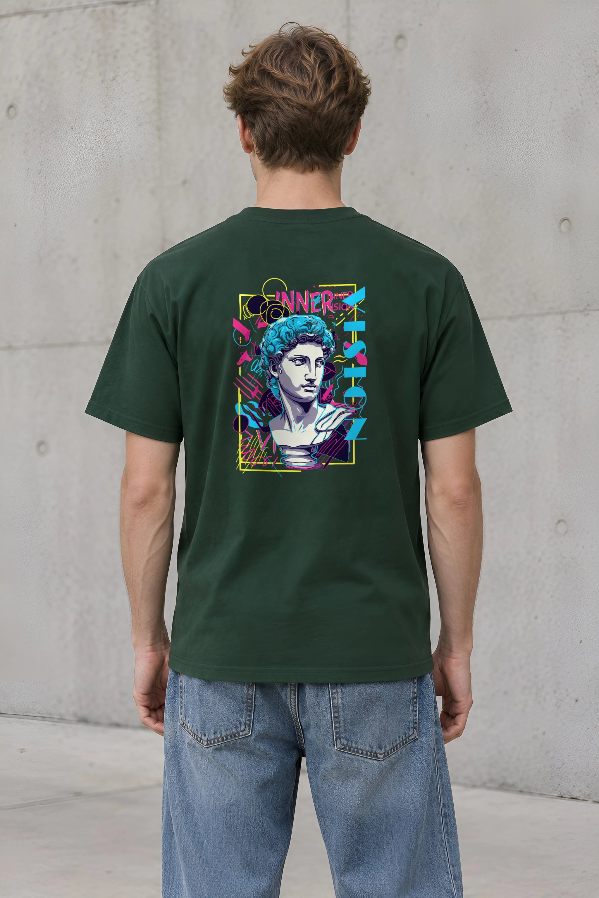 "Inner Vision" Heavyweight Unisex Crewneck T-shirt