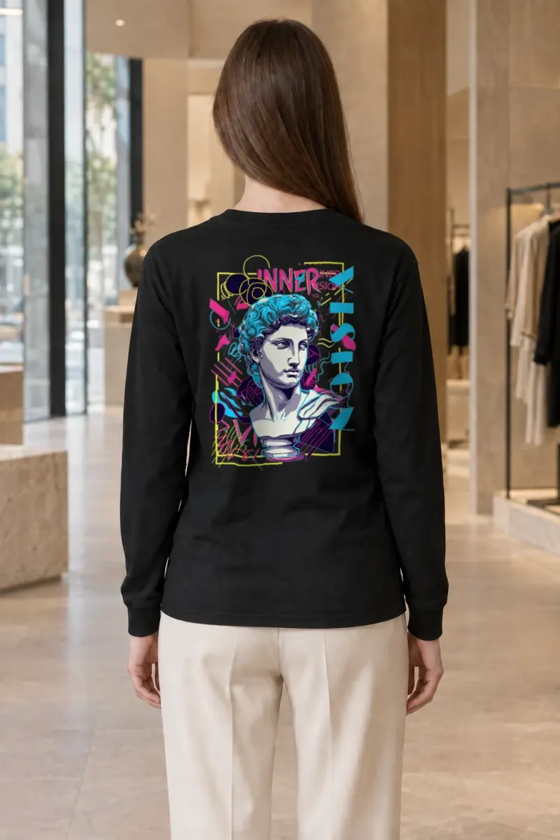 "Inner Vision" Unisex Longsleeve T-shirt | Gildan 2400