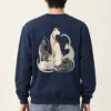 "Intertwined Five Cats" Heavy Blend Unisex Crewneck Sweatshirt
