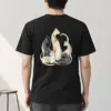 "Intertwined Five Cats" Heavyweight Unisex Crewneck T-shirt