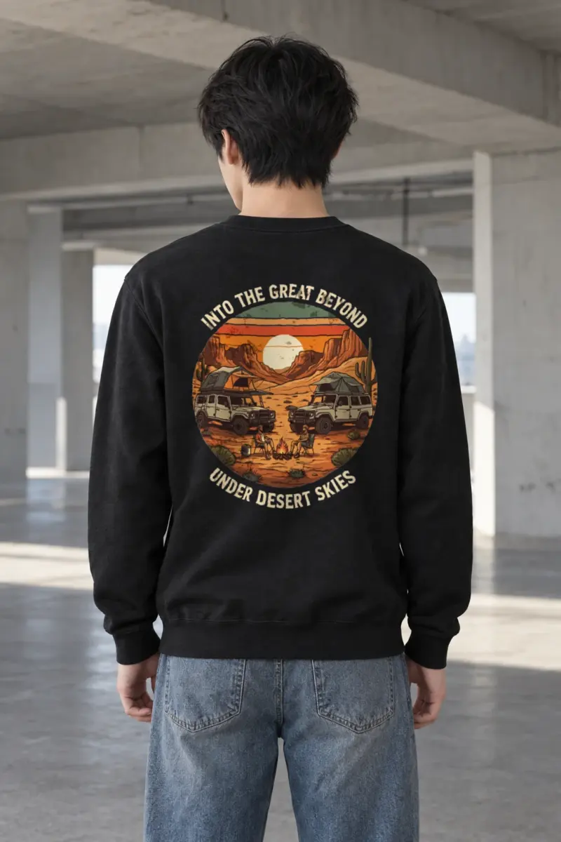 "Into The Great Beyond" Heavy Blend Unisex Crewneck Sweatshirt