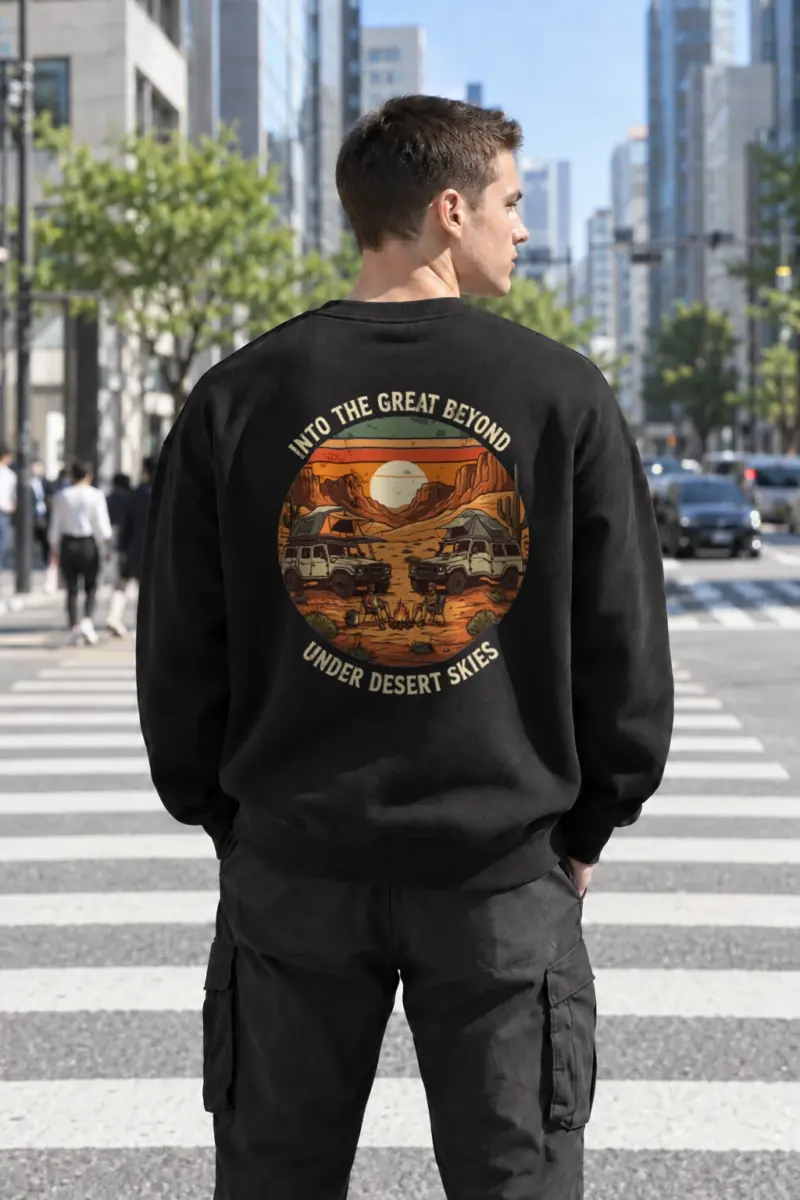 "Into The Great Beyond" Heavy Blend Unisex Crewneck Sweatshirt | Gildan 18000