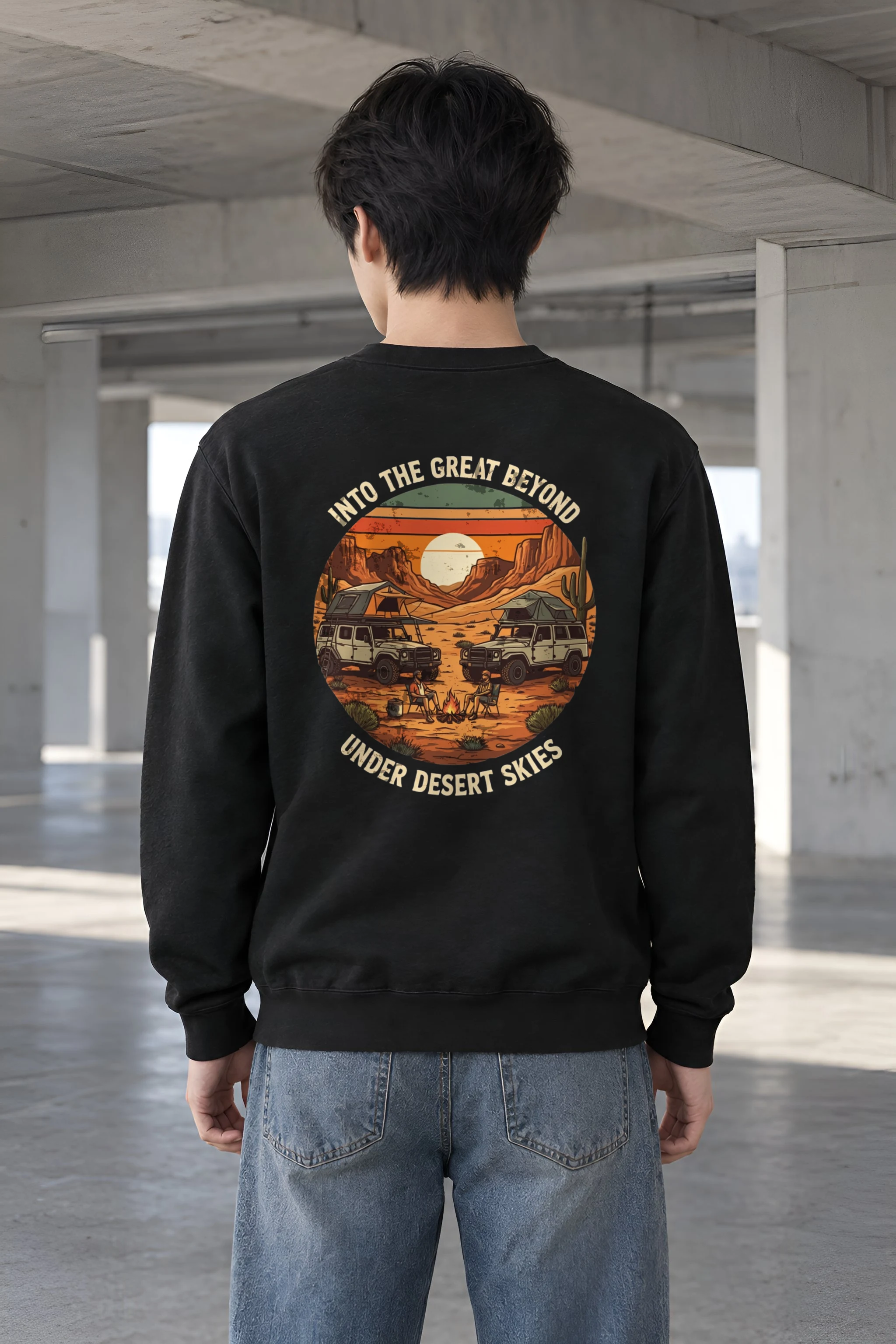 "Into The Great Beyond" Heavy Blend Unisex Crewneck Sweatshirt